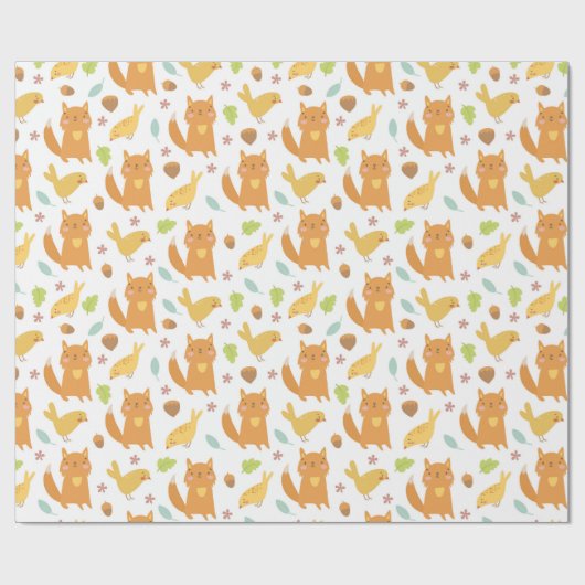 Schattige oxiden cadeaupapier (Vlak)