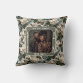 Schattige paar 25e Jubileum Sierkussen (Achterkant)