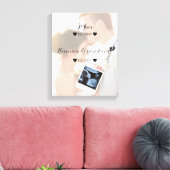 Schattige paar aangepaste foto canvas afdruk (Insitu (Woonkamer))