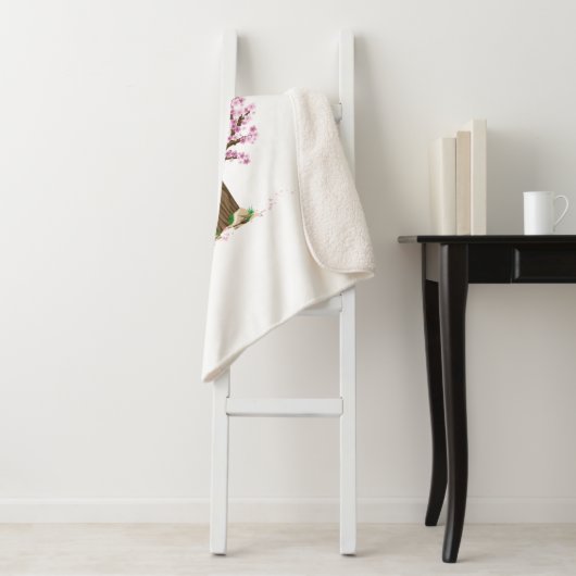 Schattige paar aangepaste foto sherpa deken (In situ)