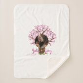 Schattige paar aangepaste foto sherpa deken (Voorkant)