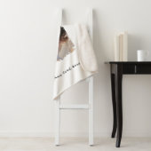 Schattige paar aangepaste foto sherpa deken (In situ)