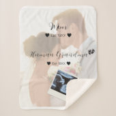 Schattige paar aangepaste foto sherpa deken (Voorkant)