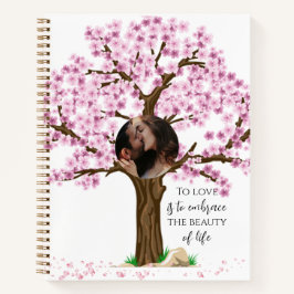 Schattige paar Custom Photo Journals Notitieboek