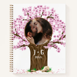 Schattige paar Custom Photo Journals Notitieboek