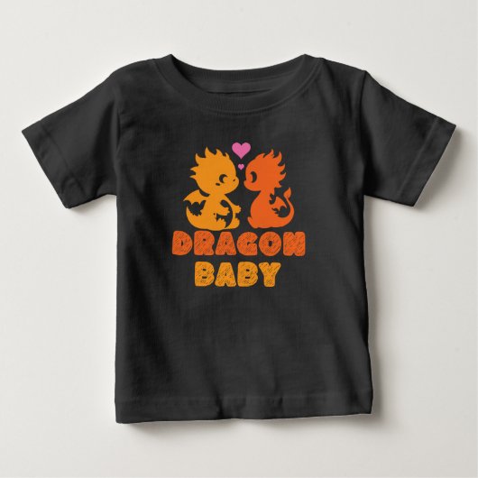 Schattige paar Dragon Baby (Voorkant)