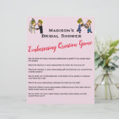 Schattige paar ✨ Leuk Vrijgezellenfeest spel (Staand voorkant)