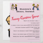 Schattige paar ✨ Leuk Vrijgezellenfeest spel (Voorkant / Achterkant)