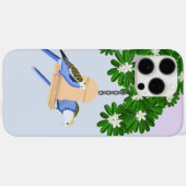 Schattige paar speelse papegaaien Rosellas Case-Mate iPhone Case (Achterkant (horizontaal))