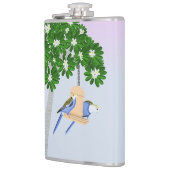 Schattige paar speelse papegaaien Rosellas Heupfles (Links)