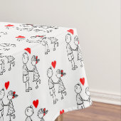 Schattige paar tafelkleed (Voorbeeld)