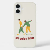 Schattige paar Valentijnsdag Case-Mate iPhone Case (Achterkant)