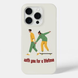 Schattige paar Valentijnsdag iPhone 15 Pro Case