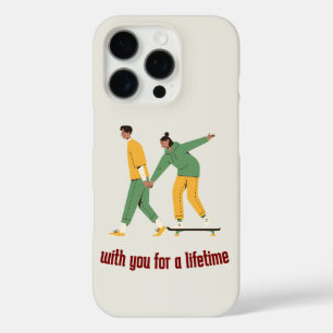 Schattige paar Valentijnsdag iPhone 16 Pro Hoesje