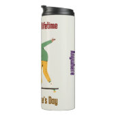 Schattige paar Valentijnsdag Thermosbeker (Geroteerd rechts)