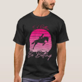Schattige Paard Derby Race Racing Ontwerp Voor Mei T-shirt (Voorkant)