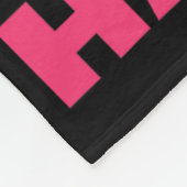 Schattige Paard Liefhebber Meisje Grappig Paard Ri Fleece Deken (Hoek)