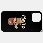 Schattige paard op zak Case-Mate iPhone case (Achterkant (horizontaal))
