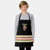 Schattige paard op zak schort (Gedragen)