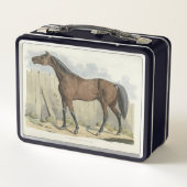 schattige  paardenliefhebbers (Achterkant)