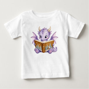 Schattige paarse babyslak leesverhalenboek voor ki