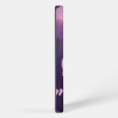 schattige paarse eenhoorn iPhone hoesje (Rechterkant)