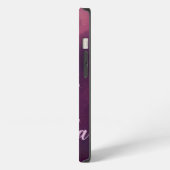 schattige paarse eenhoorn iPhone hoesje (Linkerkant)