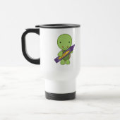 schattige paarse schildpad reisbeker (Links)
