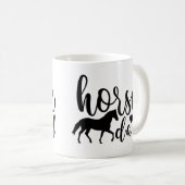 schattige paarse vader woordkunst koffiemok (Voorkant rechts)