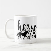 schattige paarse vader woordkunst koffiemok (Links)