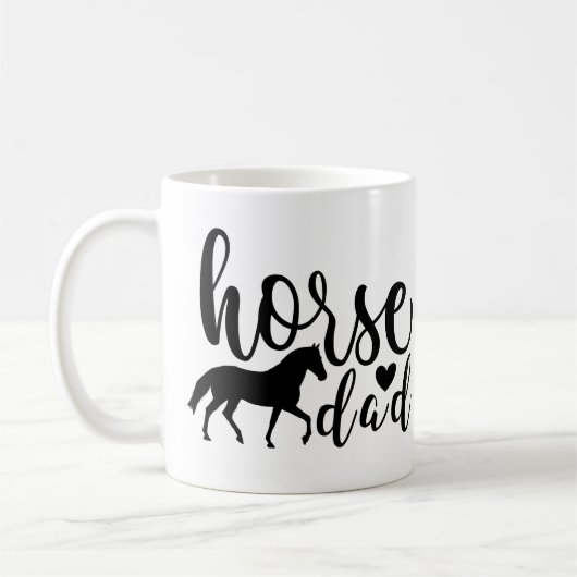 schattige paarse vader woordkunst koffiemok (Links)