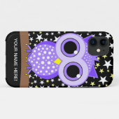 schattige paarse vlek Case-Mate iPhone case (Achterkant (horizontaal))