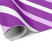 Schattige Paarse witte dessin Cadeaupapier (Rol Hoek)