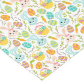 schattige paasbundel betegeld korte tafelloper (Hoek)