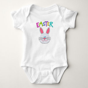 Schattige paasbunny Baby Bodysuit