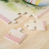 schattige paasbunny retro legpuzzel (Zijkant)