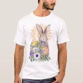 Schattige paasbunny T-Shirt (Voorkant)