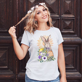 Schattige paasbunny T-Shirt