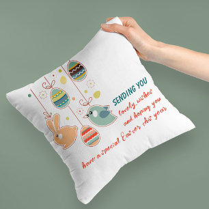 Schattige Paasdecoratie Sierkussen