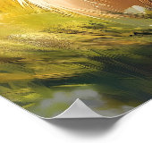 Schattige paasei poster (Hoek)