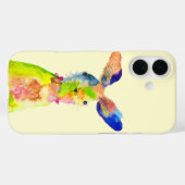 Schattige paashaas Case-Mate iPhone case (Achterkant (horizontaal))