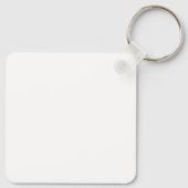 Schattige, paashaas dinosaurus sleutelhanger (Achterkant)
