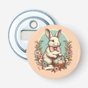 Schattige,  paashaas/ei/mand button flesopener