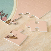 Schattige,  paashaas/ei/mand legpuzzel (Zijkant)