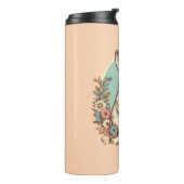 Schattige,  paashaas/ei/mand thermosbeker (Gedraaid links)