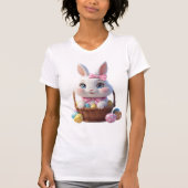 Schattige paashaas – Kawaii Holiday Delight T-shirt (Voorkant)