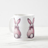 Schattige Paashaas Koffiemok (Voorkant links)