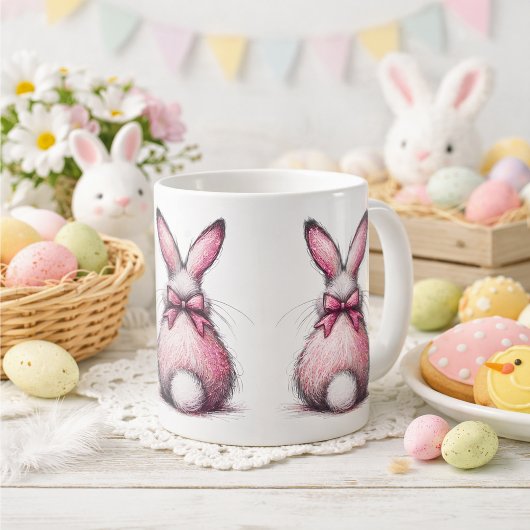 Schattige Paashaas Koffiemok