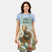 Schattige paashaas konijn  Schort (Gedragen)