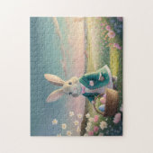 Schattige paashaas  legpuzzel (Verticaal)